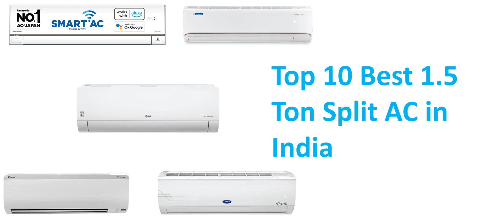 Best 1.5 Ton Split Ac In India